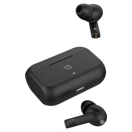 Hiditec Fenix Black TWS Auriculares Bluetooth In-ear